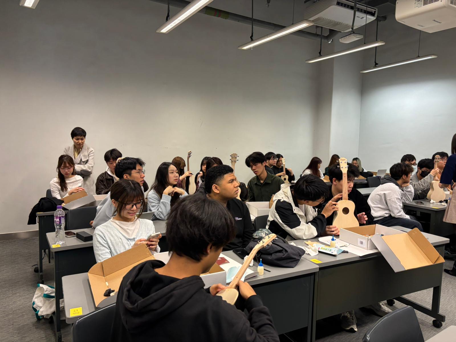 Chord Hero Hosts Maker Ukulele Workshops at Hong Kong Polytechnic University Music Division